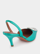 Amina Muaddi Camelia Sling 60mm Pumps