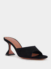 Amina MuaddiLupita 70mm Leather Mules at Fashion Clinic