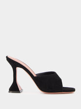 Amina Muaddi Lupita Suede Mules 95mm