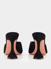 Amina Muaddi Lupita Suede Mules 95mm