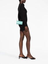 Amina Muaddi Superamini Paloma Crystal Clutch