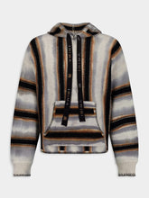 Amiri Baja Stripe-Pattern Hoodie