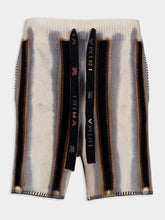 Amiri Baja Tie-Dye Knitted Cashmere Shorts