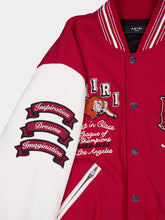 Amiri Logo-Patch Varsity Vintage Bomber Jacket