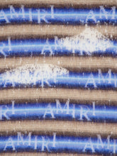 Amiri Staggered Stripe Mohair-Wool Hoodie