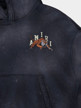 Amiri Vintage Tiger Rib-Trimmed Hoodie