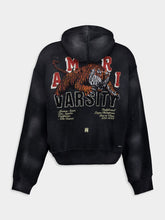 Amiri Vintage Tiger Rib-Trimmed Hoodie