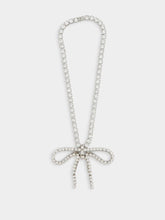 Balenciaga Archive Ribbon Crystal-Embellished Necklace