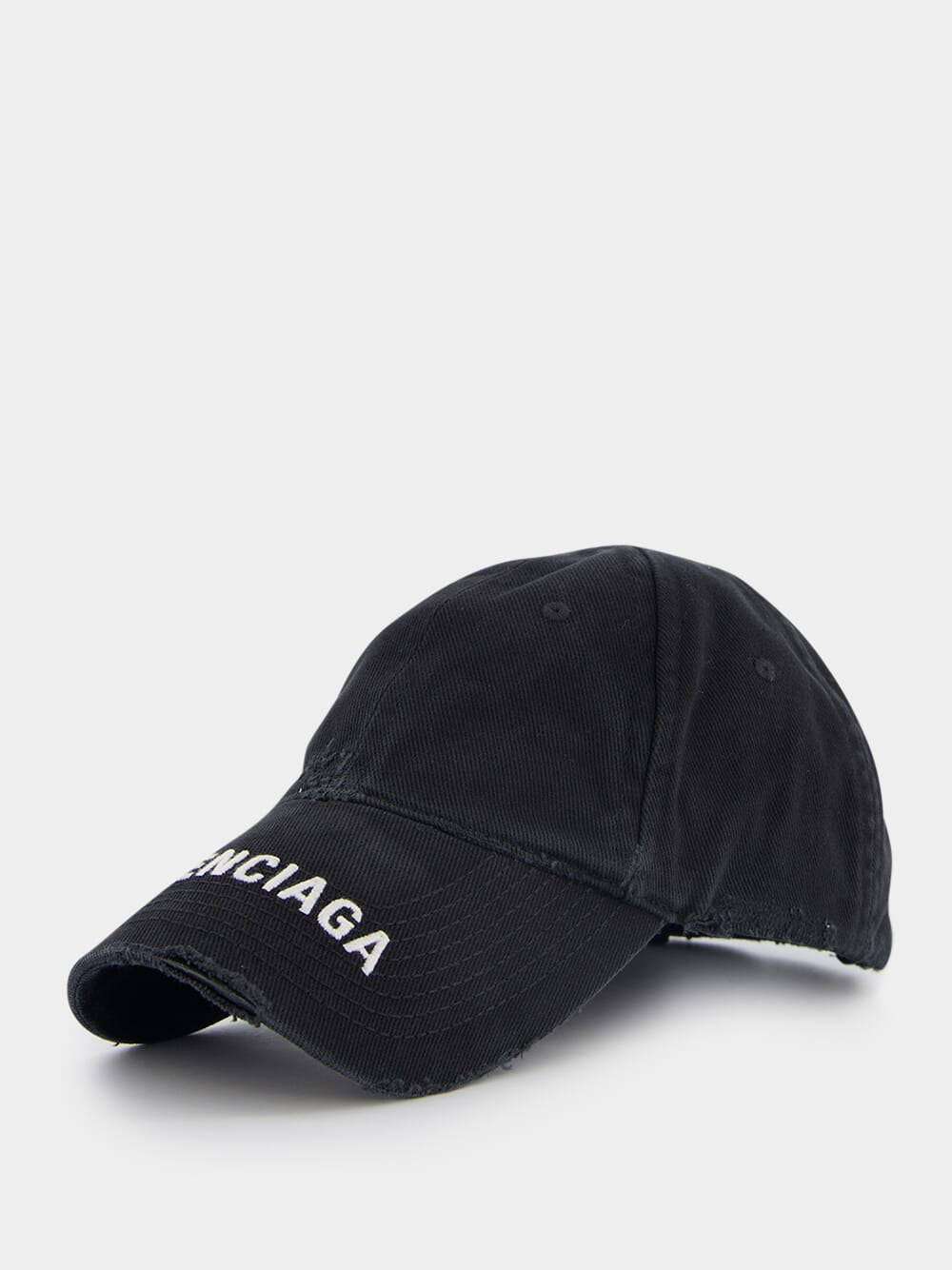 Balenciaga Baseball Cap Black, White | Fashion Clinic display picture 1
