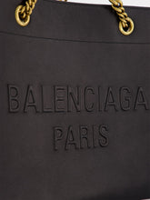Balenciaga Duty Free Embossed Leather Tote Bag