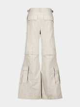Balenciaga Flared Cotton Cargo Pants