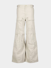 Balenciaga Flared Cotton Cargo Pants