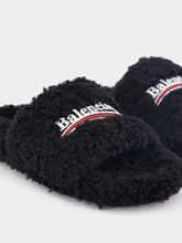Balenciaga Furry Slide Sandal