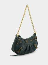 Balenciaga Le Cagole Mini Croc-Effect Leather Bag