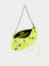 Balenciaga Le Cagole Mini Leather Bag With Chain