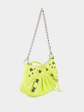 Balenciaga Le Cagole Mini Leather Bag With Chain