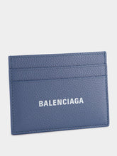Balenciaga Blue Leather Card Holder