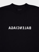Balenciaga Logo-Print Cotton Crewneck T-Shirt