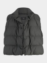Balenciaga Logo Printed Puffer Wrap Gilet