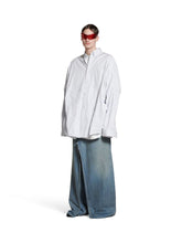 Balenciaga Oversized Stripe Poplin Shirt