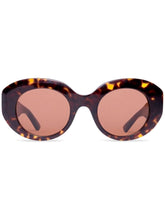 Balenciaga Rive Gauche Round Sunglasses