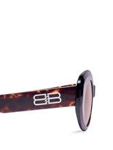 Balenciaga Rive Gauche Round Sunglasses