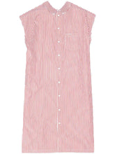 Balenciaga Swing Collar Rawcut Dress