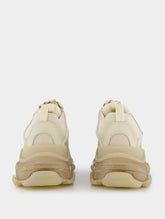 Balenciaga Triple S Clear-Sole Low-Top Sneakers