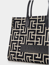 Balmain B-Army 42 Monogram-Jacquard Medium Tote Bag