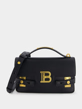 Balmain B-Buzz 24 Leather Bag