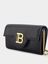 Balmain B- Buzz Leather Clutch Bag