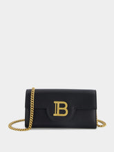 Balmain B- Buzz Leather Clutch Bag