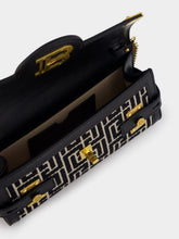 Balmain Clutch B-Buzz Mini Monogram Jacquard