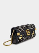 Balmain Clutch B-Buzz Mini Monogram Jacquard