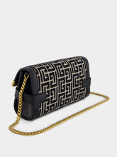 Balmain Clutch B-Buzz Mini Monogram Jacquard