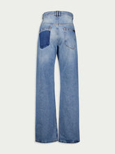 Balmain Contrast-Pocket Wide-Leg Jeans