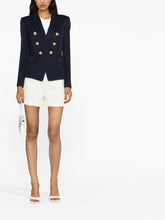 Balmain Double-Breasted Peak-Lapels Blazer