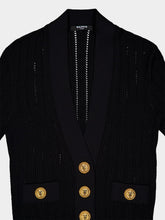 BalmainEmbellished Button Cardigan at Fashion Clinic | PDP - Fashion Clinic
