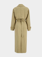 Balmain Embellished Gabardine Trench Coat