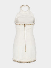 Balmain Embellished Tweed Mini Dress
