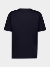 Balmain Flocked-Logo Cotton T-Shirt