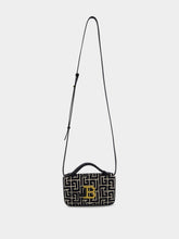 Balmain Handbag B-Buzz Mini Monogram Jacquard