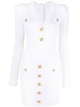 Balmain Knitted Mini Dress