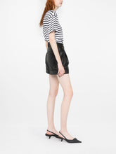 Balmain Leather Shorts