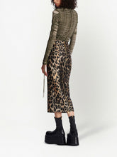 Balmain Leopard pencil skirt