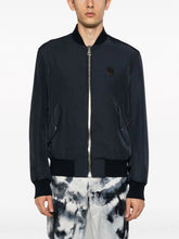 Balmain Logo-Applique Zipped Bomber Jacket