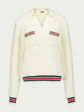 Balmain Longsleeve Knit Polo