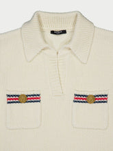 Balmain Longsleeve Knit Polo