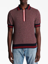 Balmain Monogram Wool Polo Shirt