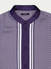 Balmain Monogrammed Scarf-Print Shirt